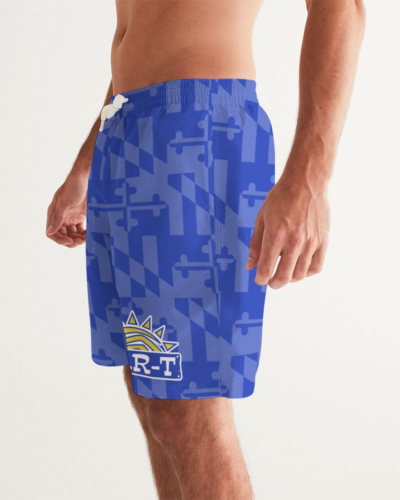 Bar-T Maryland Inspired Men's Swim Trunk