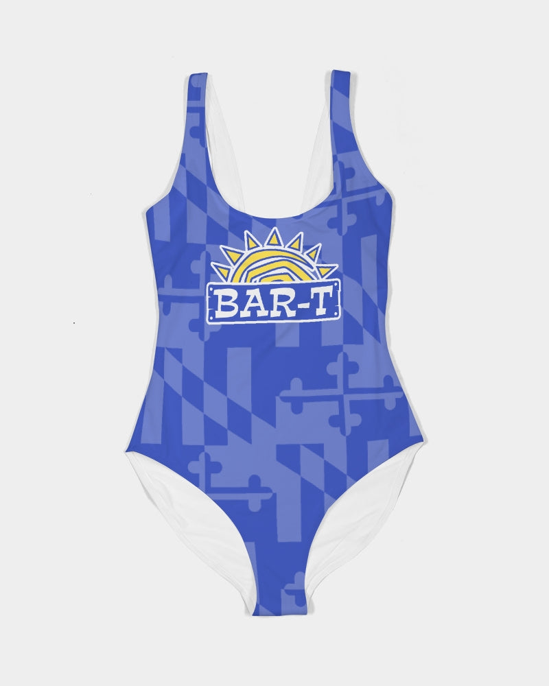 Bar-T Maryland Inspired Women's One-Piece Swimsuit