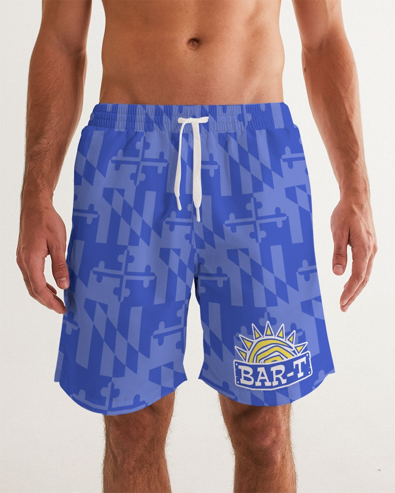 Bar-T Maryland Inspired Men's Swim Trunk