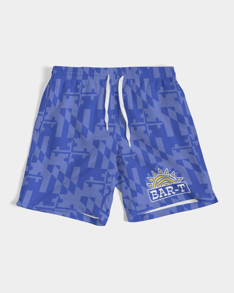 Bar-T Maryland Inspired Men's Swim Trunk