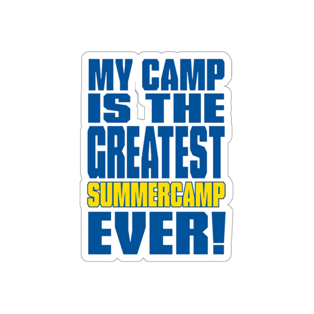 2011 Summer Camp Sticker