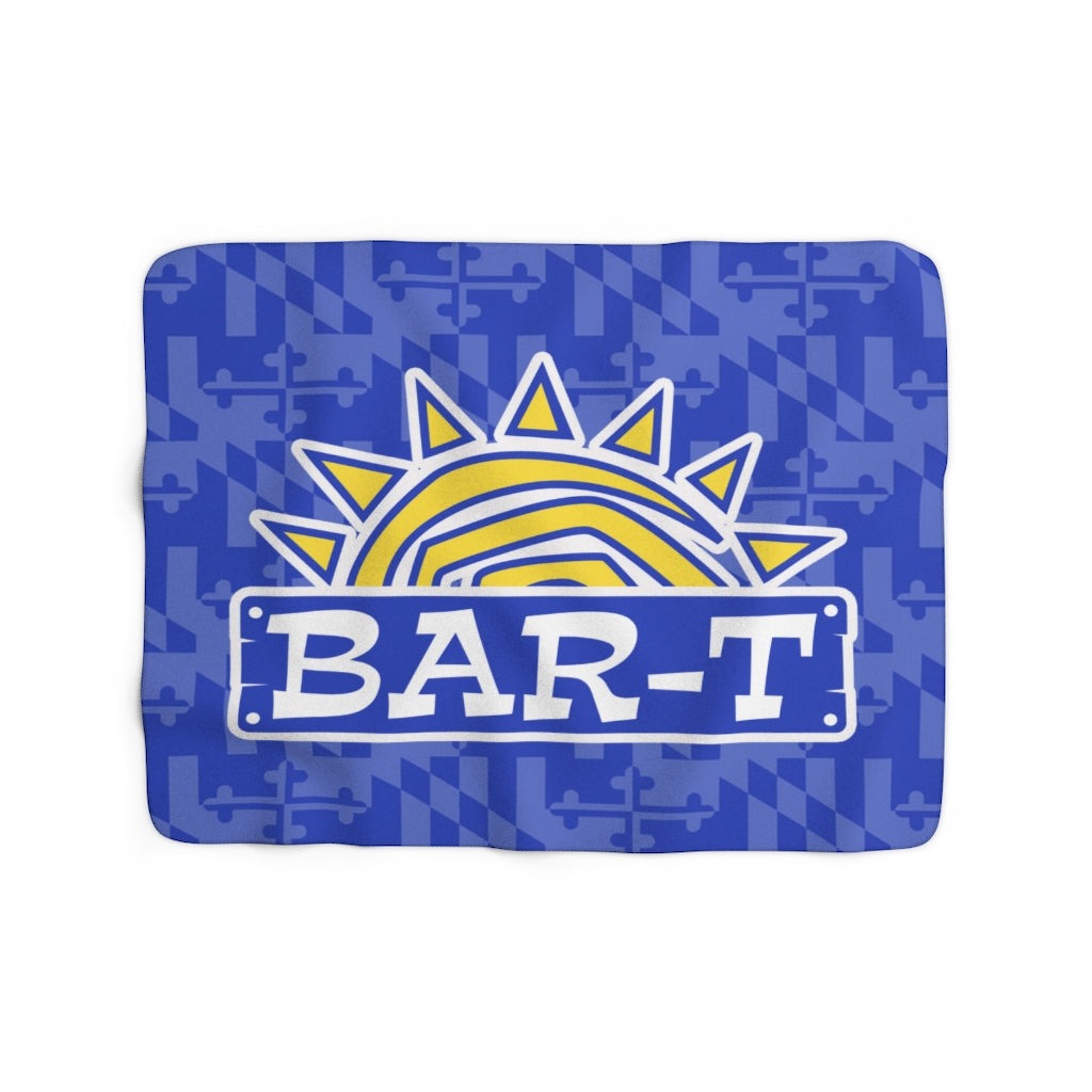 Bar-T Sherpa Fleece Blanket