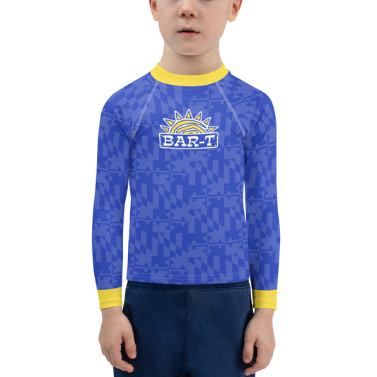 Bar-T Maryland Kids Rash Guard (2T-7)