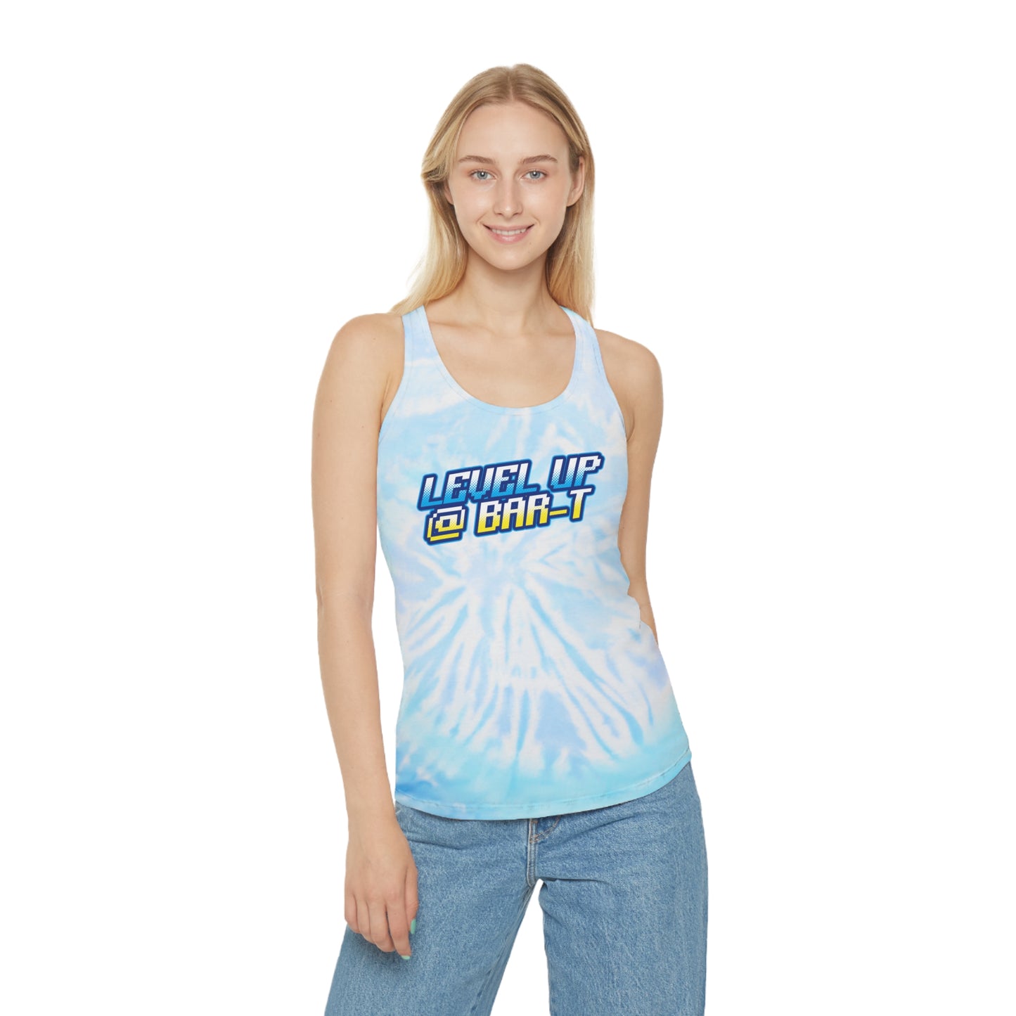 Summer 2023 Tie Dye Racerback Tank Top