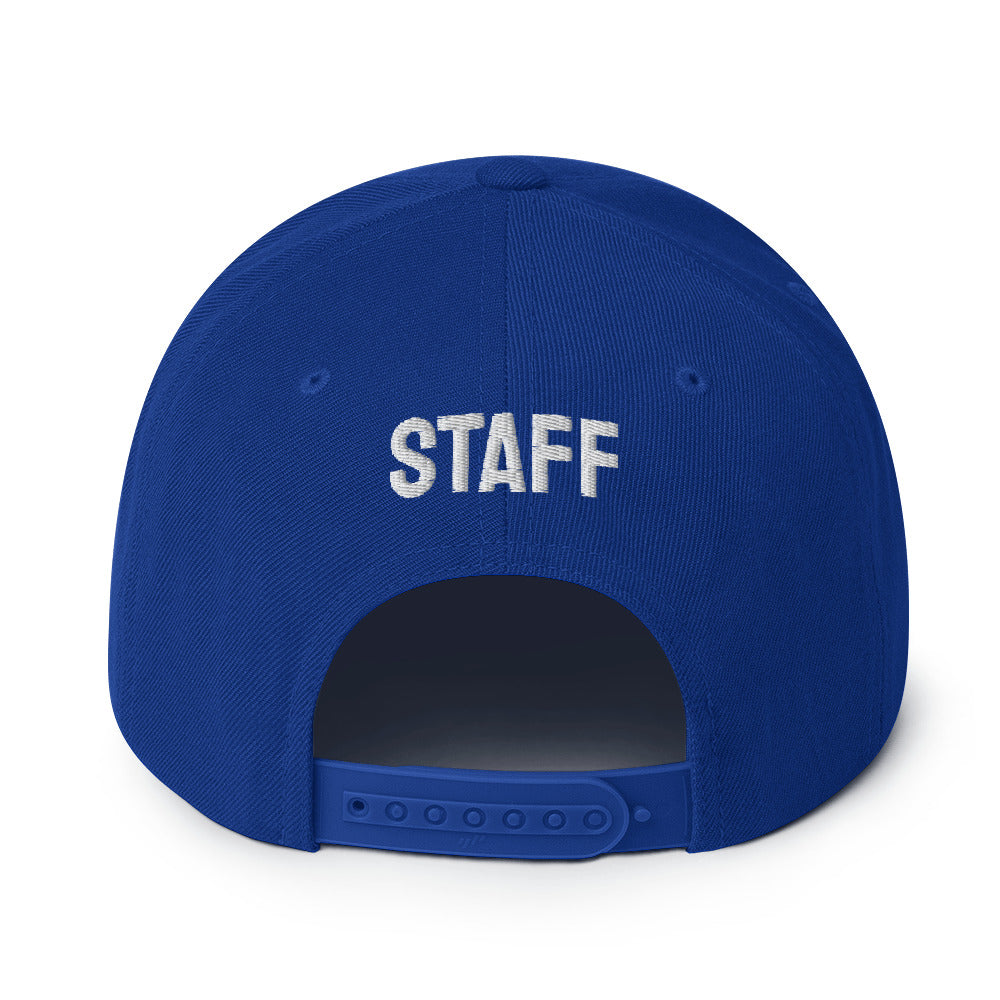 Bar-T Staff Snapback Hat - PERSONALIZED