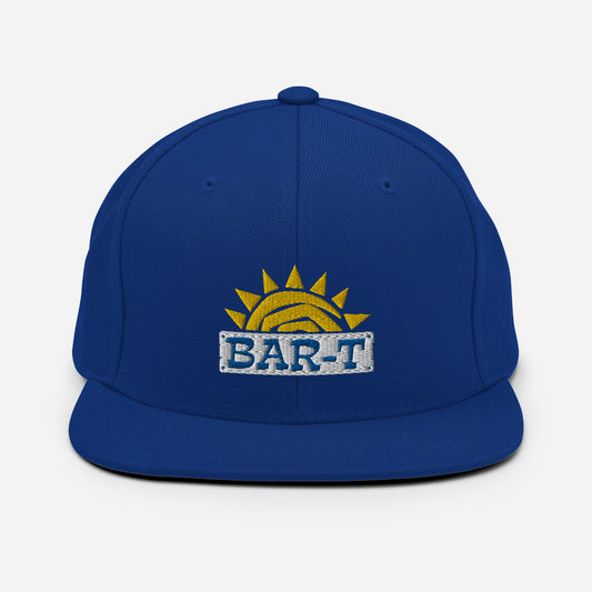 Bar-T Staff Snapback Hat (Customizable)