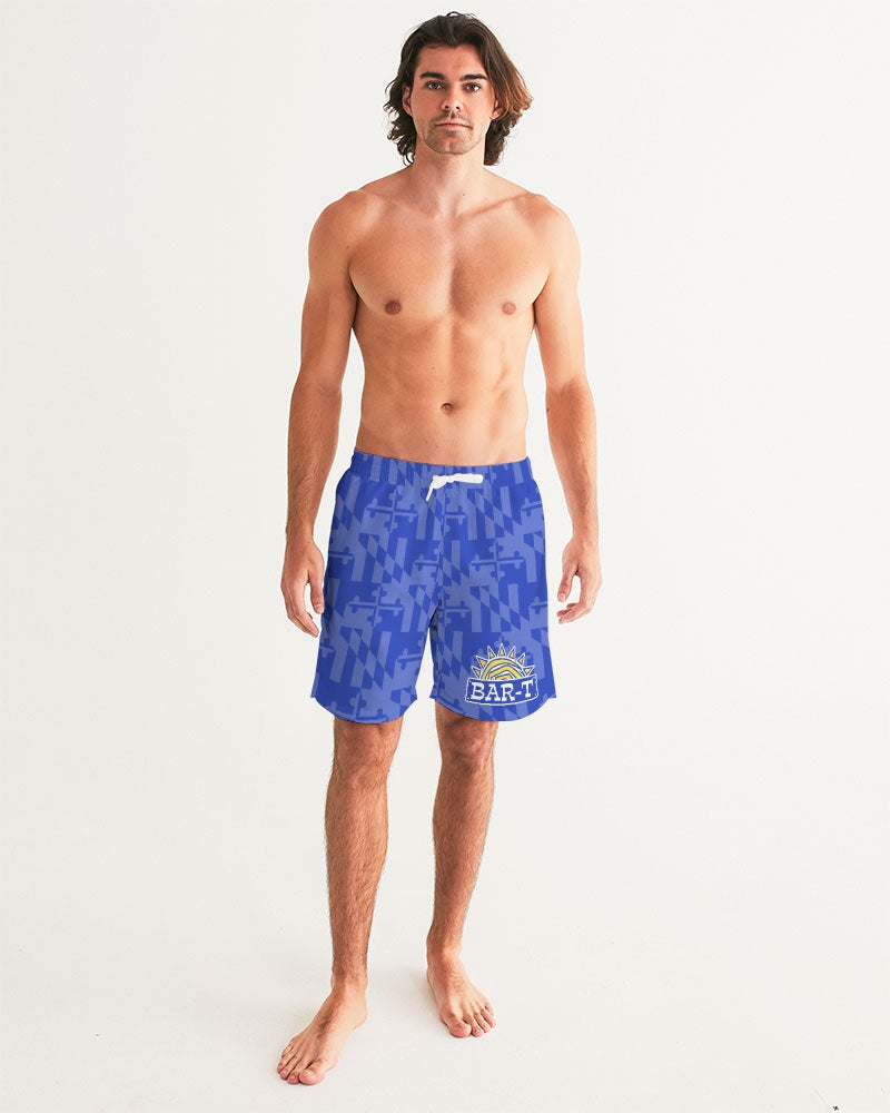 Bar-T Maryland Inspired Men's Swim Trunk